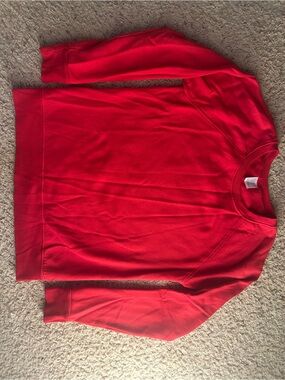 Time and Tru red crewneck sweater - small